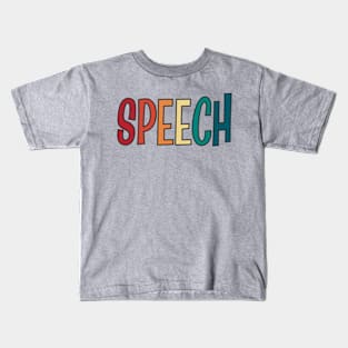 Speech Pathologist Graduation, Speech Therapy Kids T-Shirt